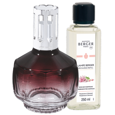 Coffret Lampe Berger Molecule Prune