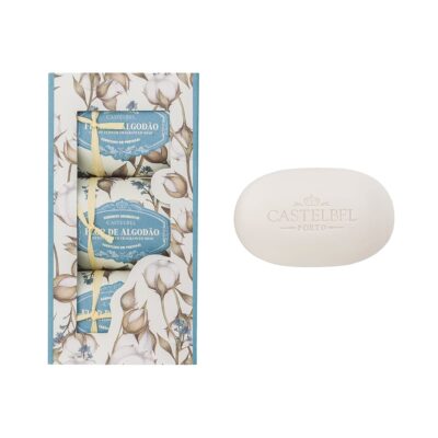 Coffret Sabonetes Flor de Algodão 3x150gr
