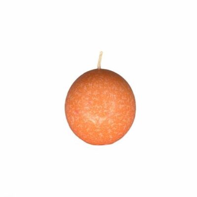 Vela Redonda Rústica - Laranja
