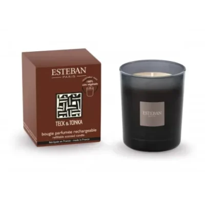 Vela Initiale Teck & Tonka 180g