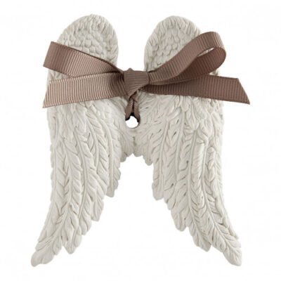 Cerâmica Grande Asas de Anjo Vanille Dorée