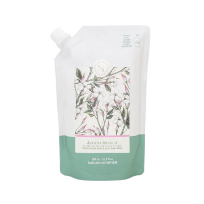 Recarga Gel Mãos e Corpo Jasmim Branco 500 ml | Castelbel