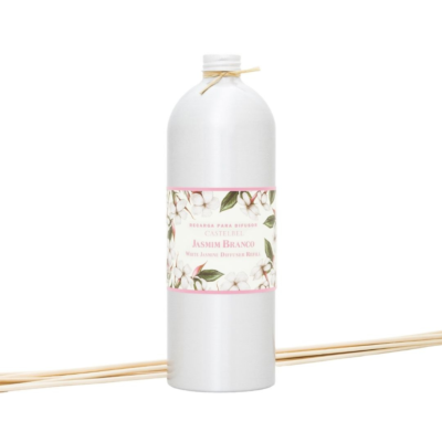Recarga de Difusor Jasmim Branco 900 ml | Castelbel