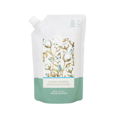 Recarga Gel Mãos e Corpo Flor de Algodão 500 ml | Castelbel