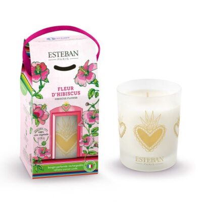 Vela de Soja Fleur d'Hibiscus 180gr