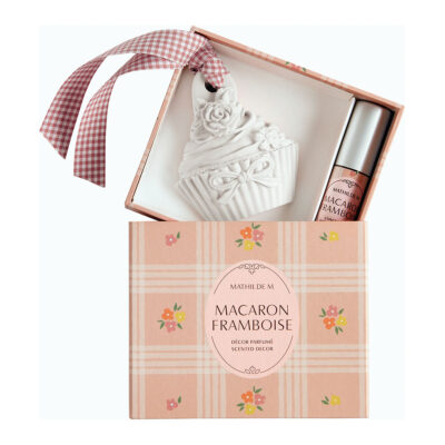 Decoração Perfumada e Concentrado de Perfume Gourmandises d'Été – Macaron Framboise