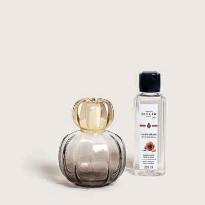 Coffret Lampe Berger Corali Grise com Fragrância Velours d’Orient | Maison Berger Paris