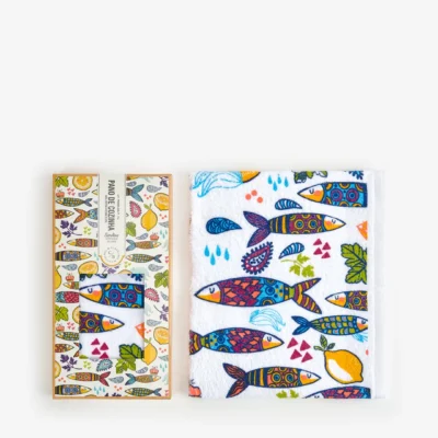 Pano de Cozinha Sardine
