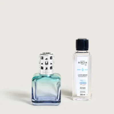 Coffret Lampe Berger Glaçon Turquoise/Bleue
