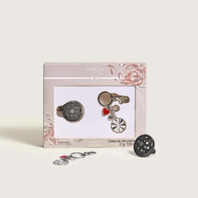 Coffret Difusor Carro & Porta-chaves Ophelia Preto