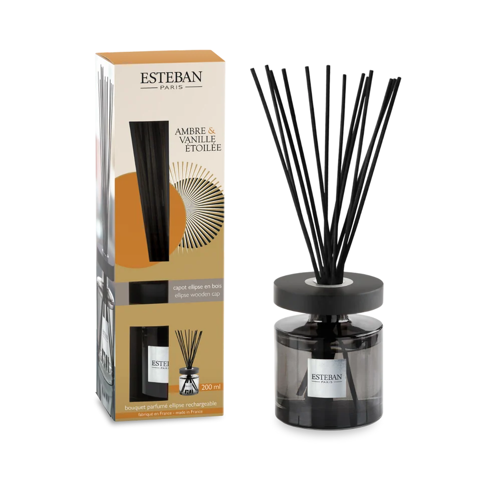 Difusor Bouquet Ellipse Ambre et Vanille Étoilée 200ml