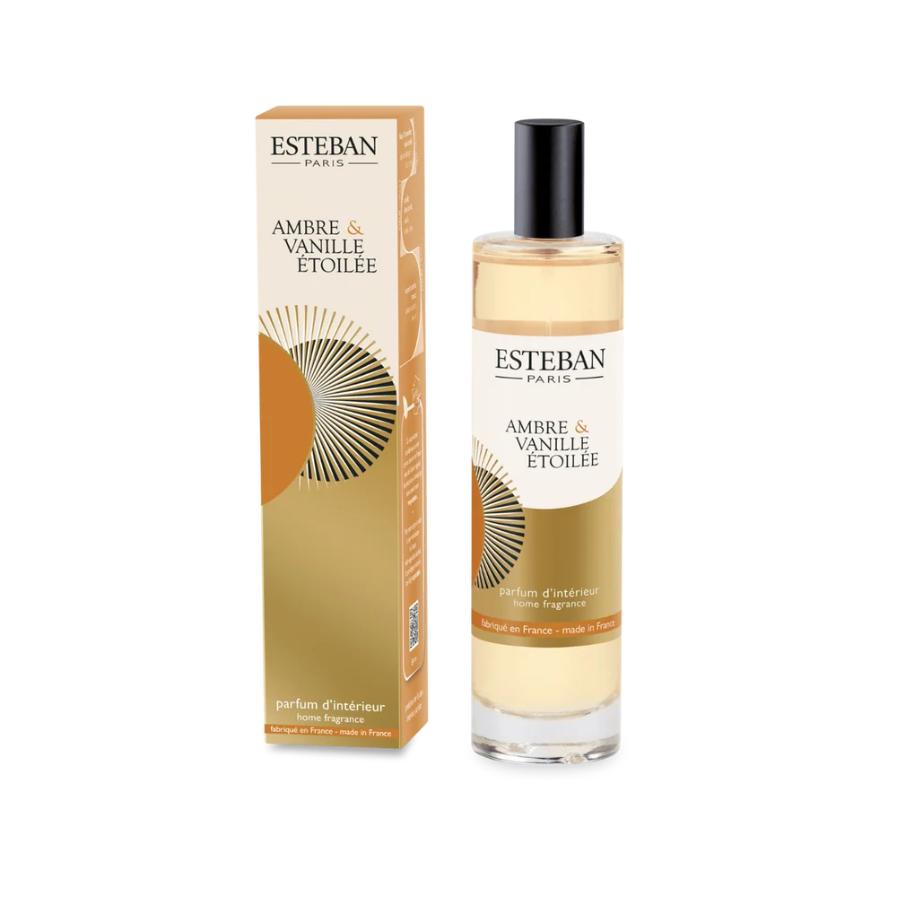 Spray de Ambiente Ambre et Vanille Étoilée 75ml