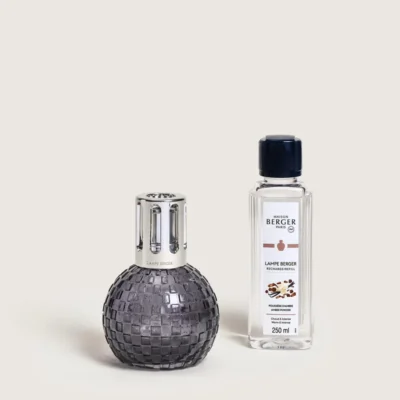 Coffret Lampe Berger Disco Grise