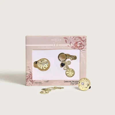Coffret Difusor Carro & Porta-chaves Ophelia Dourado