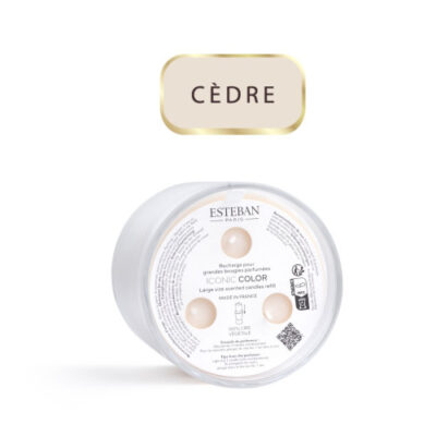 Recarga de Vela Iconic Cèdre 400gr
