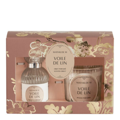 Coffret Difusor & Vela Voile de Lin